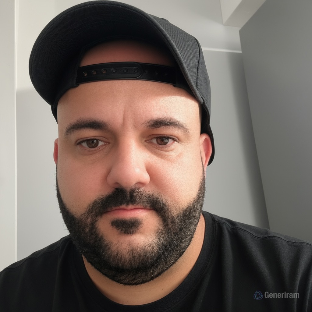 Бейзболна шапка черна обърната назад но го направи така че да — AI image with FLUX 2 Pro — от vankata_tattoo