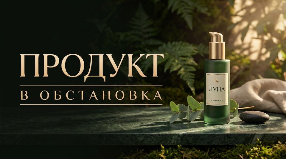 Продукт в обстановці