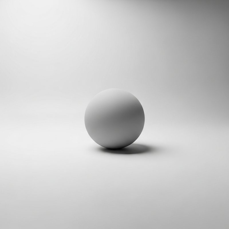 White with a soft shadow