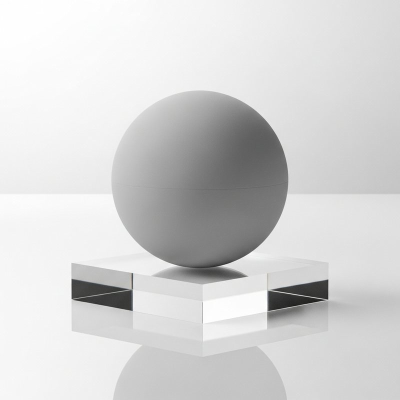 White with a glossy reflection