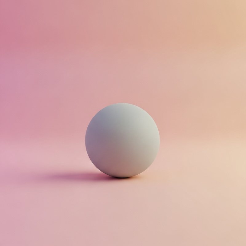 Pink to peach
