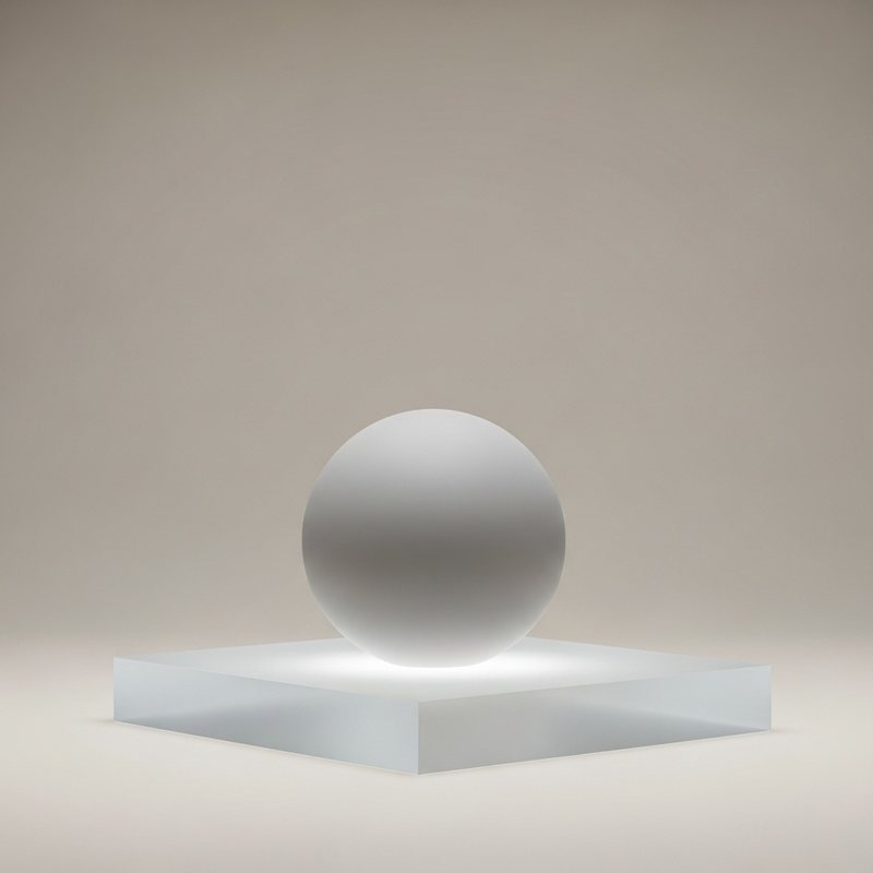 Backlit frosted glass