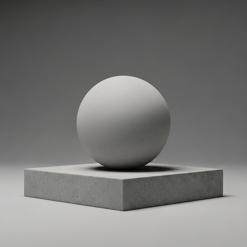 Concrete podium