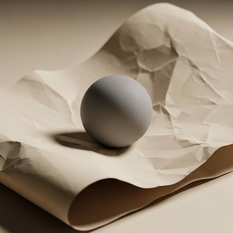 Crumpled paper