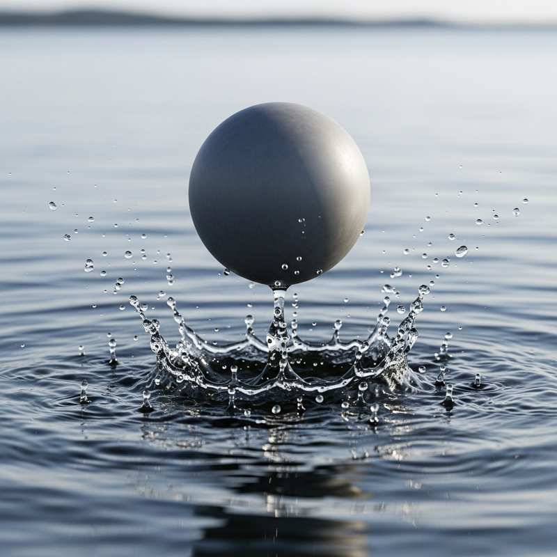 Levitation with splashes