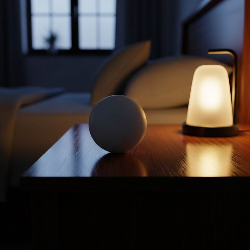 Evening bedroom