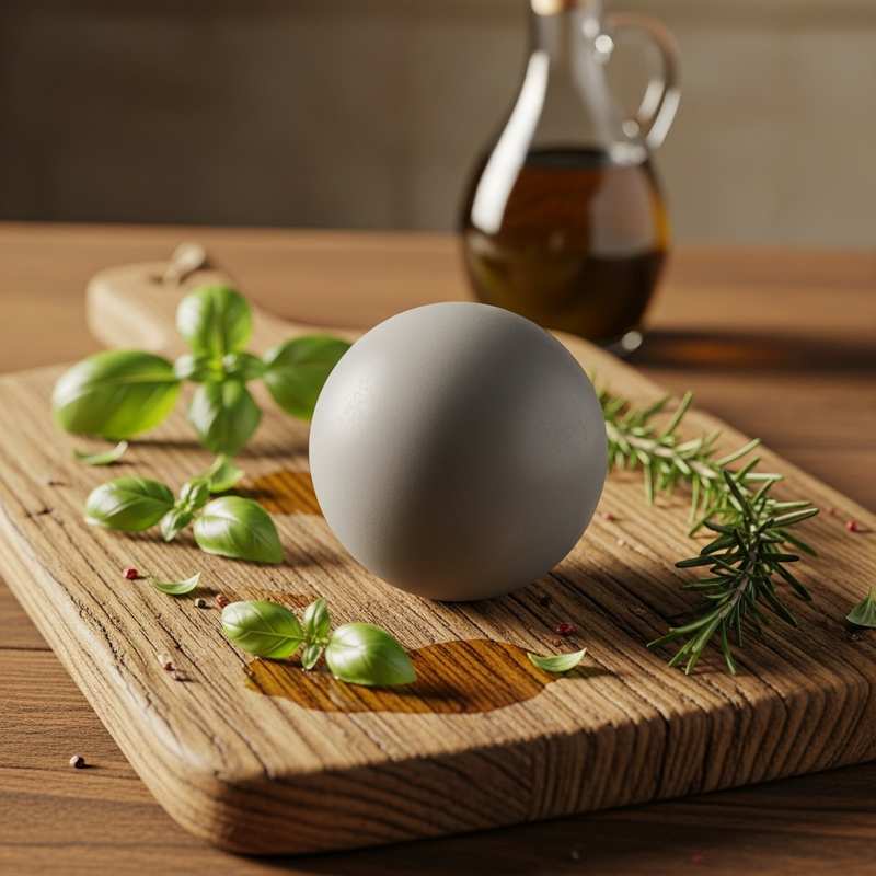 Board with spices