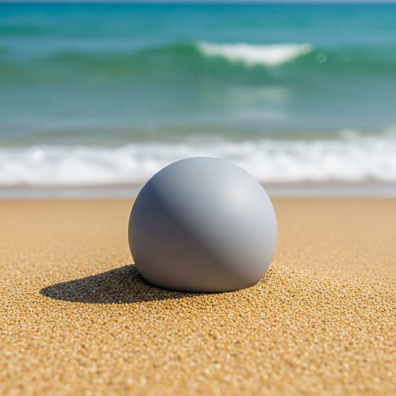 Sandy beach