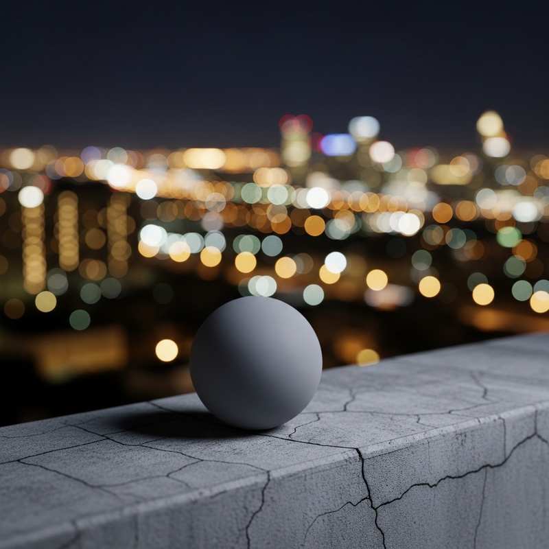 Rooftop at night