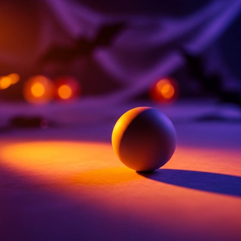Orange and purple