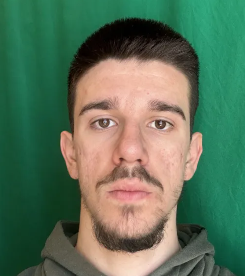 Taking a selfie of your face